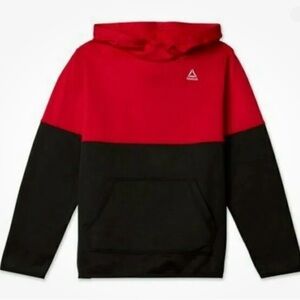 Reebok wind chill hoodie red and black boys wind chill hoodie rebook 2 XL 18